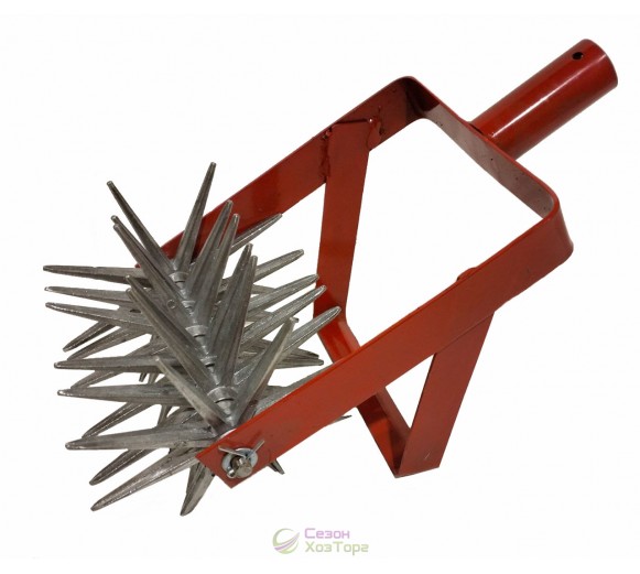 Культиватор їжак алюмінієвий на 6 зірок